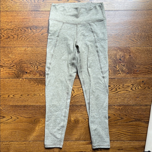 Fleo heather olive green leggings - Picture 2 of 4